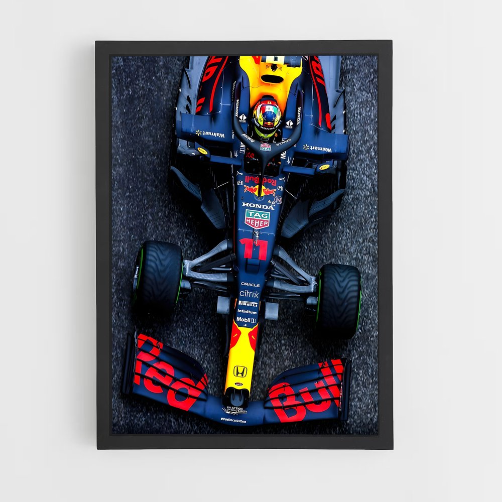 Poster Red bull – affiche Voitures de Formule 1 (vue 2)